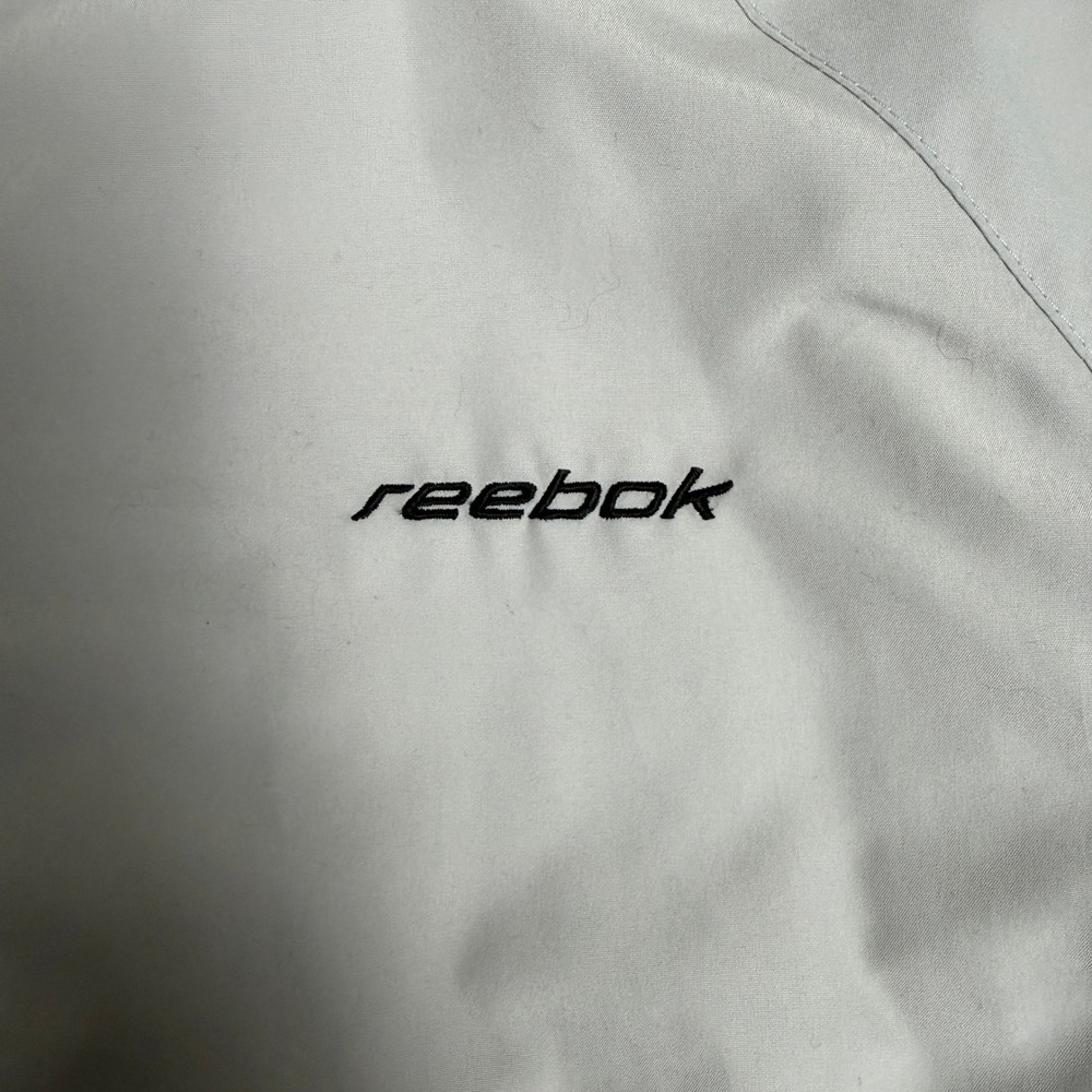VTG Reebok Lightweight Track Jacket Full Zip Mock Neck Athletic Sportswear S - Picture 2 of 10